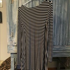 Stripe old navy flowy dress